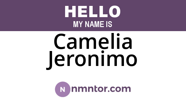 Camelia Jeronimo