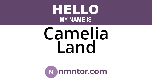Camelia Land