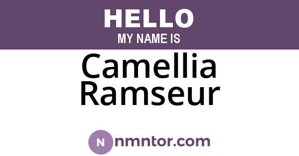 Camellia Ramseur