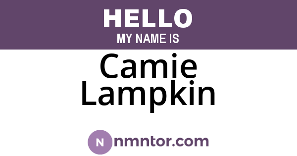 Camie Lampkin