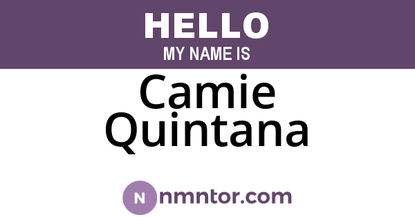 Camie Quintana