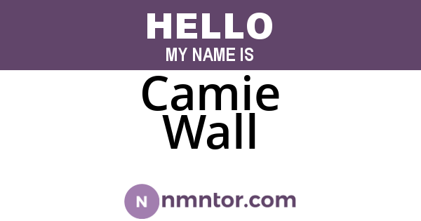 Camie Wall