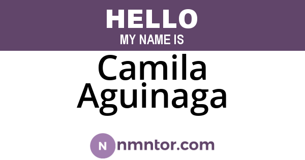 Camila Aguinaga