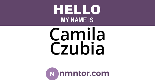 Camila Czubia