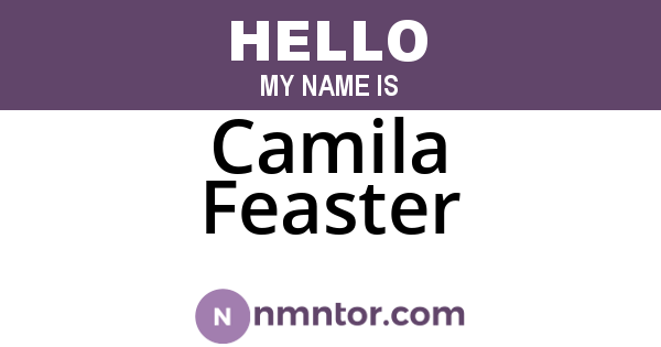 Camila Feaster