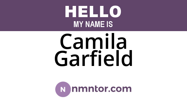 Camila Garfield