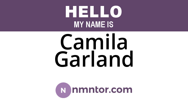 Camila Garland