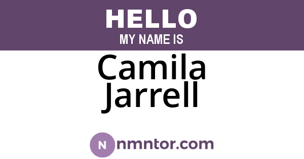 Camila Jarrell