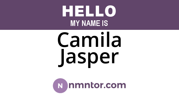 Camila Jasper