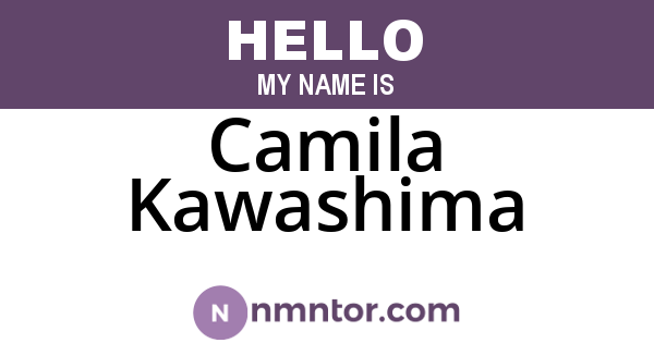 Camila Kawashima