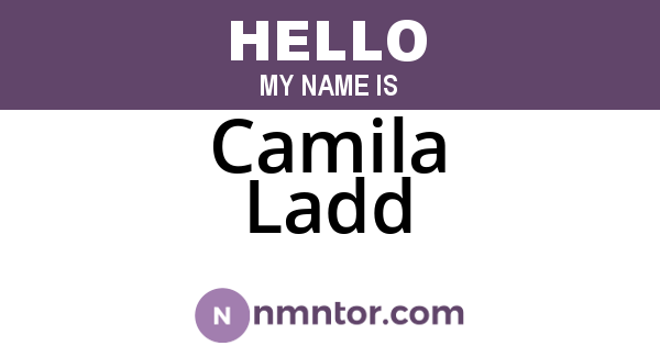 Camila Ladd