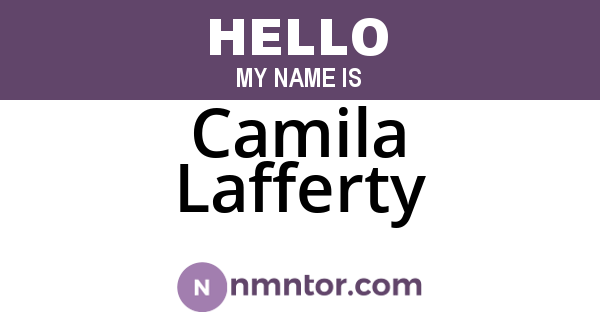 Camila Lafferty