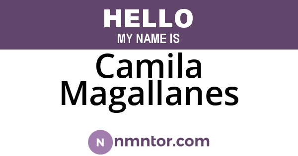Camila Magallanes