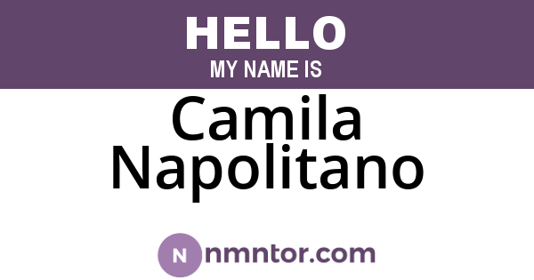 Camila Napolitano