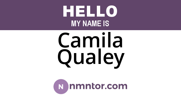 Camila Qualey