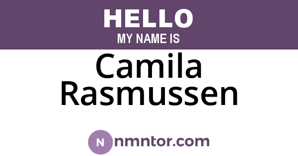 Camila Rasmussen