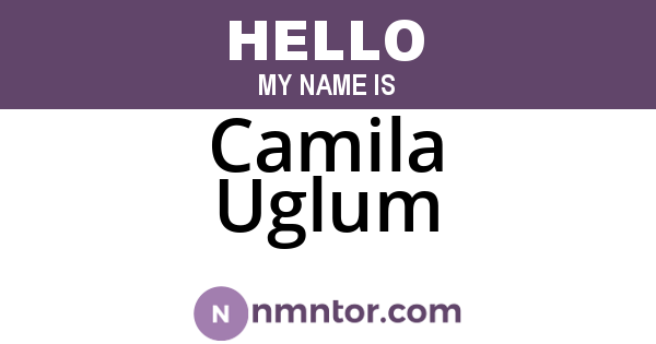 Camila Uglum