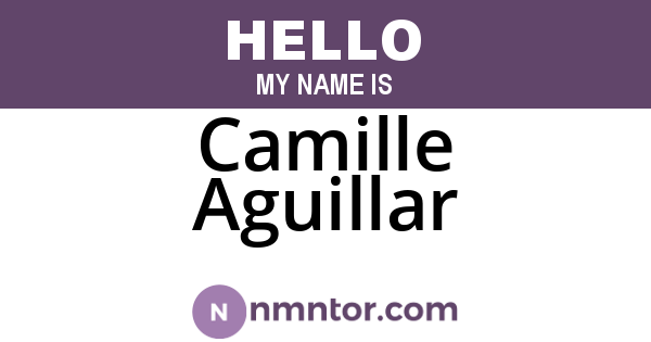 Camille Aguillar