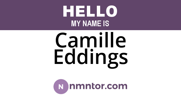 Camille Eddings