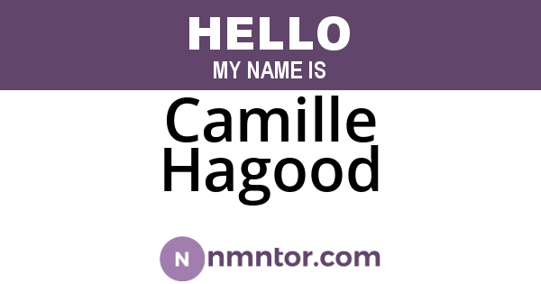 Camille Hagood