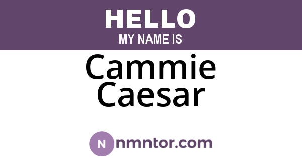 Cammie Caesar