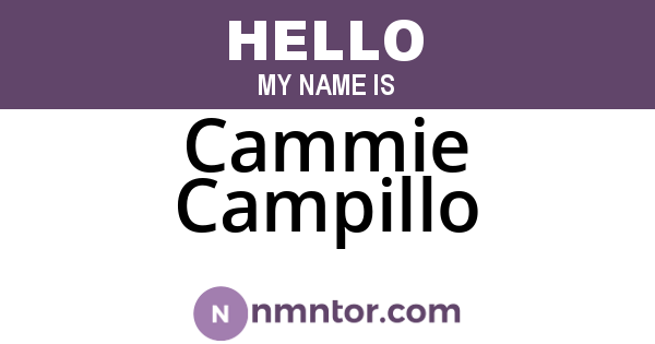 Cammie Campillo