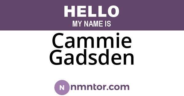 Cammie Gadsden