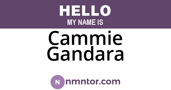 Cammie Gandara