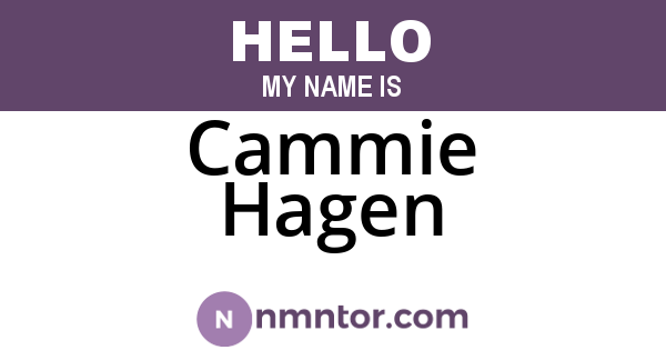 Cammie Hagen