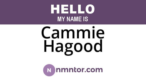 Cammie Hagood