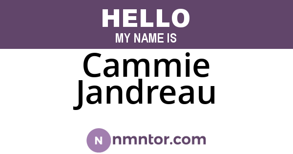 Cammie Jandreau