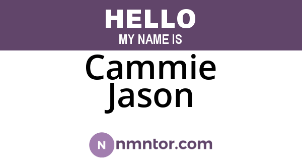Cammie Jason