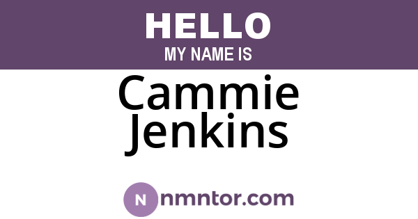 Cammie Jenkins