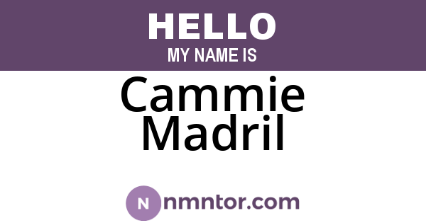 Cammie Madril