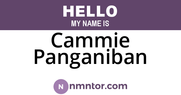 Cammie Panganiban