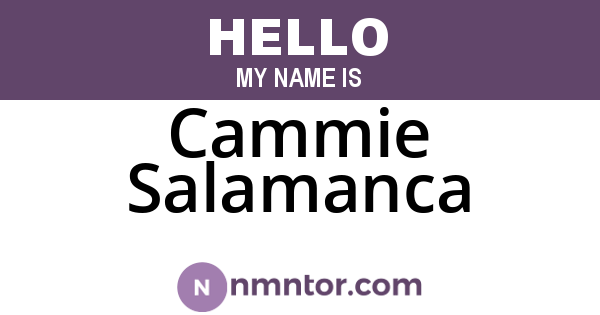Cammie Salamanca
