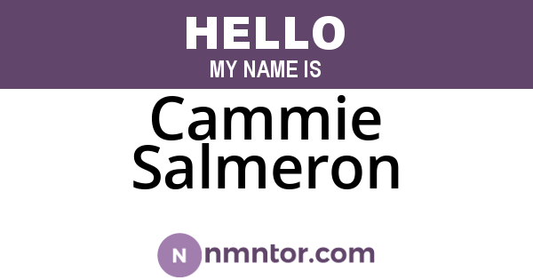 Cammie Salmeron