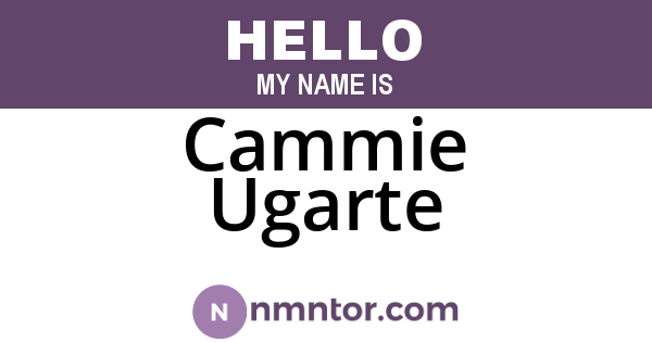 Cammie Ugarte