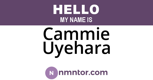 Cammie Uyehara