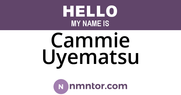 Cammie Uyematsu