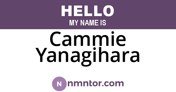 Cammie Yanagihara