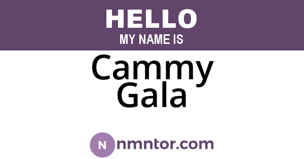 Cammy Gala