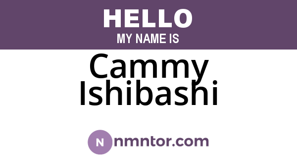 Cammy Ishibashi