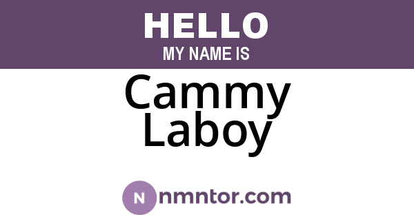 Cammy Laboy