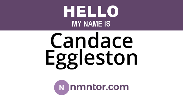 Candace Eggleston