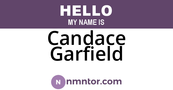 Candace Garfield