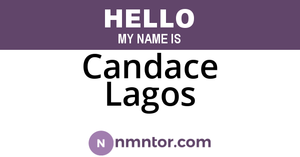 Candace Lagos