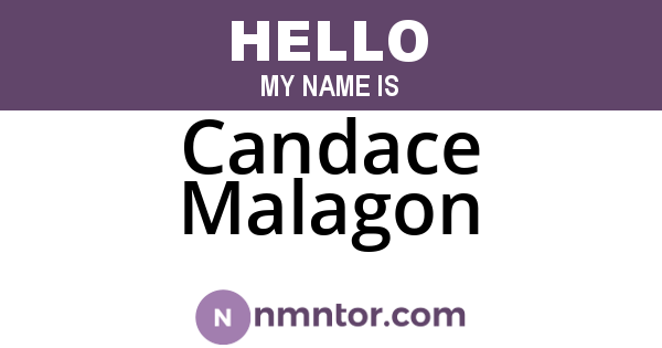 Candace Malagon