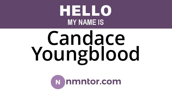 Candace Youngblood