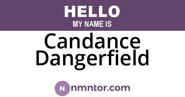 Candance Dangerfield